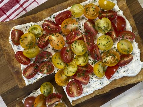 Puff Pastry Tomato Tart