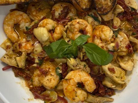 Sautéed Shrimp with Tomatoes