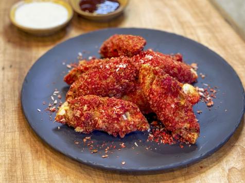 Hot Cheeto Pot Stickers