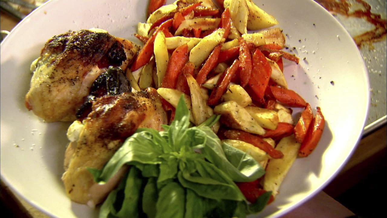 Roasted Parsnips and Carrots