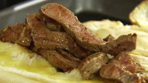 Steak and Cheese Hoagies