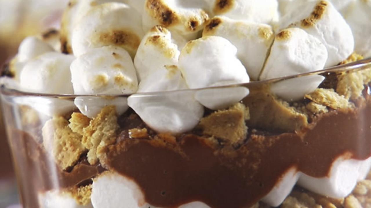 S'Mores Pudding Parfait
