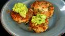 Spicy Crab Cakes and Guacamole