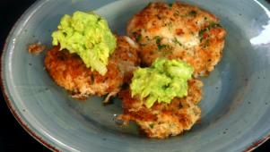 Spicy Crab Cakes and Guacamole