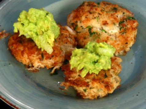 Spicy Crab Cakes and Guacamole