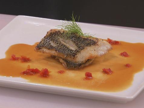 Robert's Pan-Seared Sea Bass