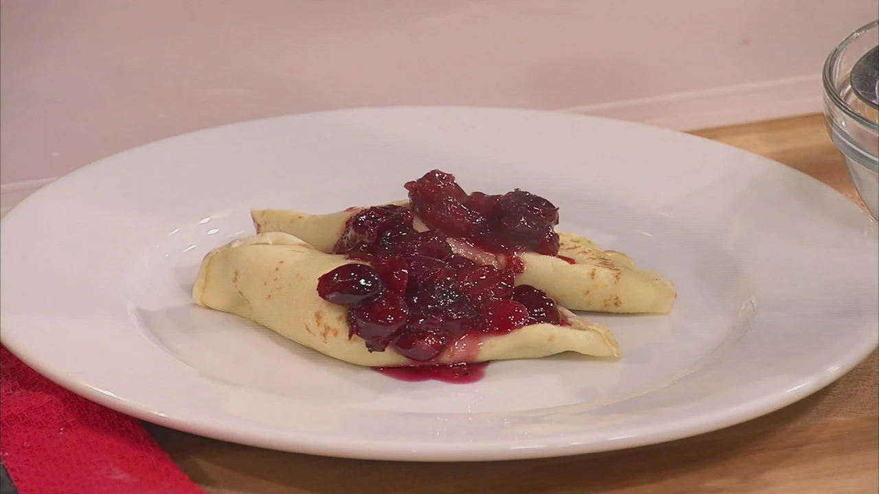 Anne's Flambe Crepes
