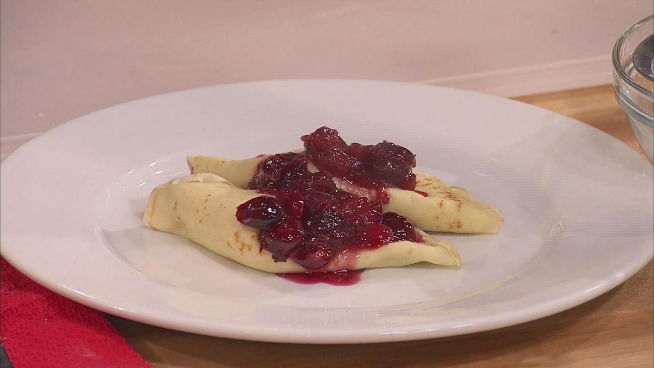 Anne's Flambe Crepes