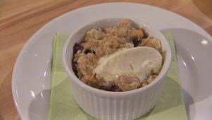 Blueberry Nectarine Crisp
