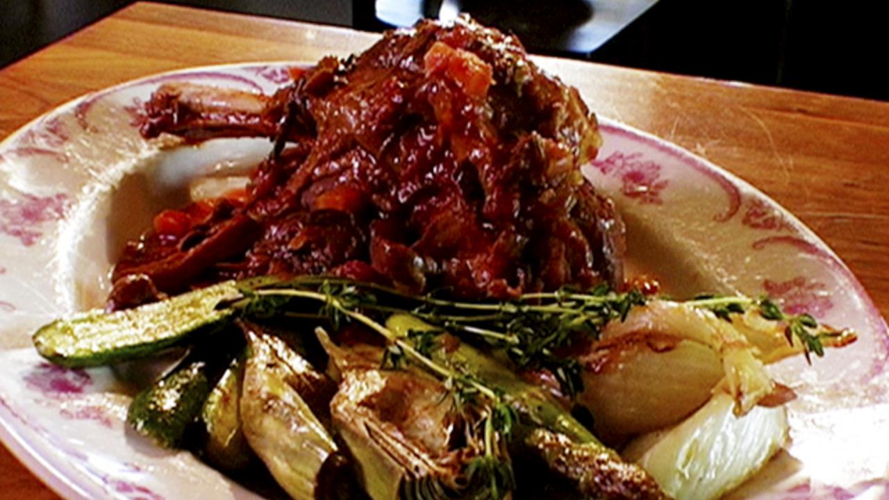 Lamb Shank With Duff