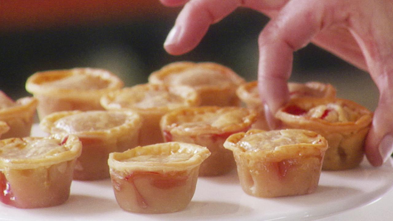 Baby Strawberry Honey Pies