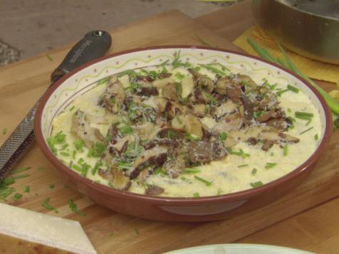 Cheesy Wild Mushroom Polenta