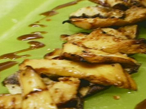 Grilled Sashimi of Mushrooms