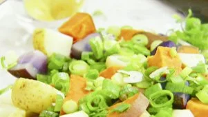 Tricolor Potato Salad