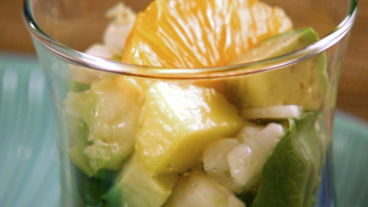 Baja Lobster and Mango Salad