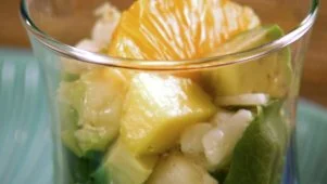 Baja Lobster and Mango Salad