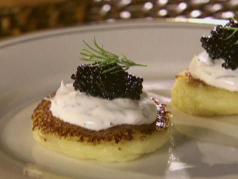 Potato Blini With Caviar