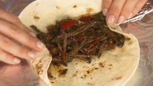 Warm Picnic Burritos