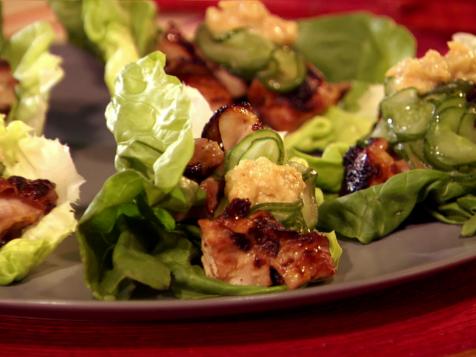Grilled Chicken Lettuce Wraps