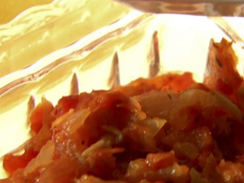 Roasted Tomato and Onion Dipping Sauce