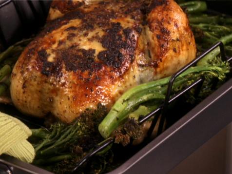 Jalapeno Roasted Chicken with Baby Broccolini