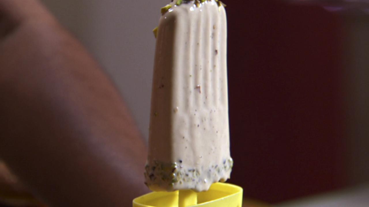 Creamy Pistachio Pops