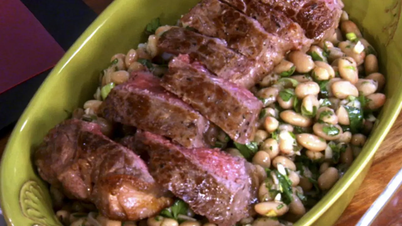 White Bean and Steak Salad