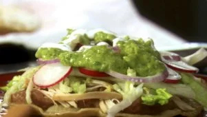 Chicken Tostadas