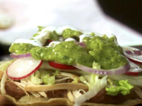 Chicken Tostadas