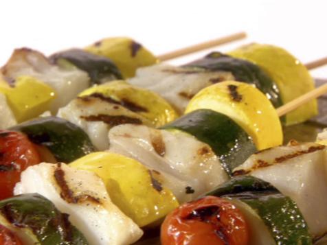 Fish Skewers With Chimichurri