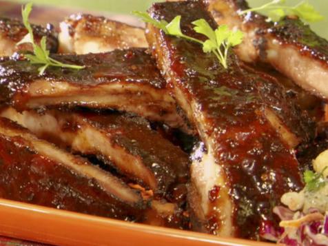Honey-Glazed Spice-Rubbed Ribs