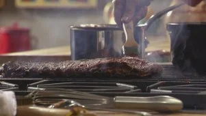 Ribs With Vinegar BBQ Sauce
