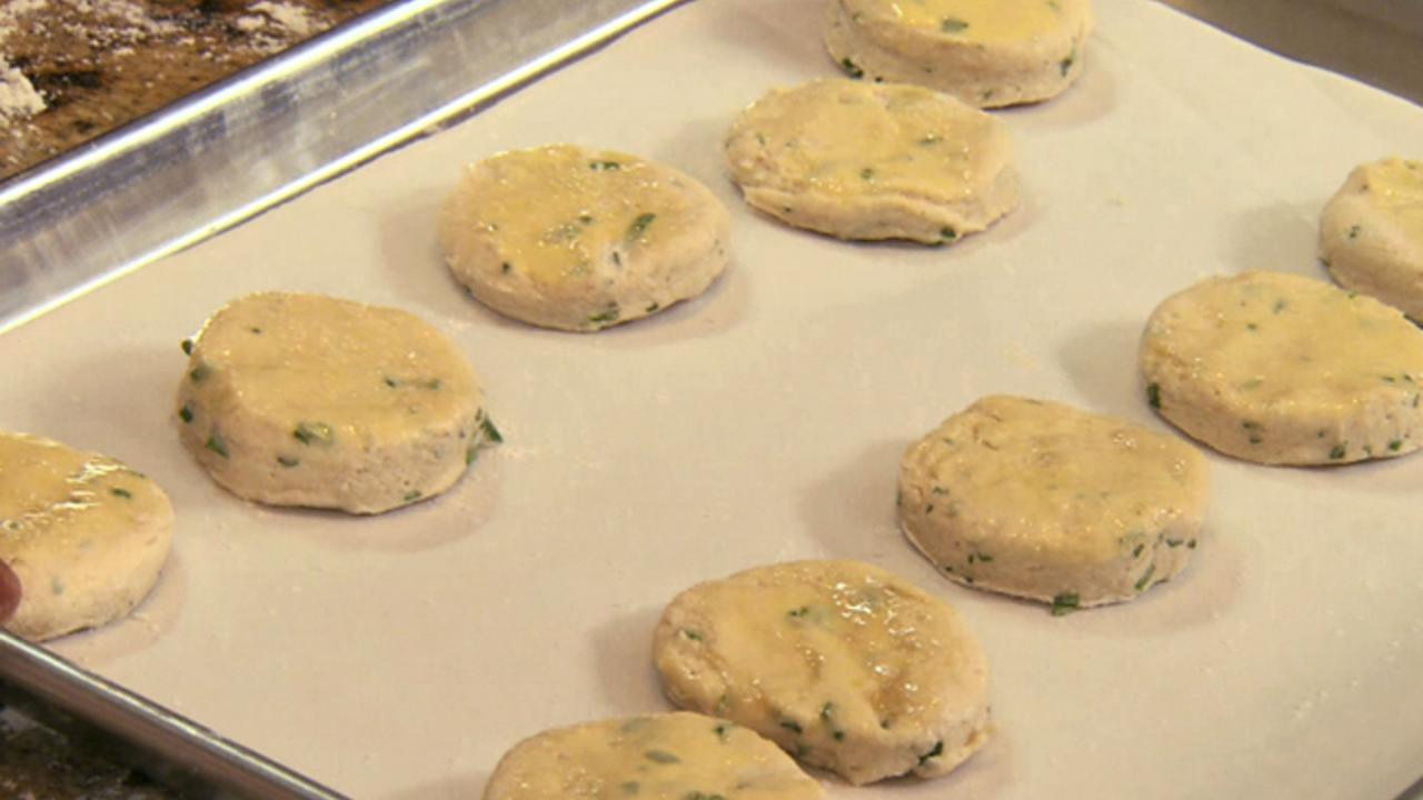 Herb Cream Biscuits