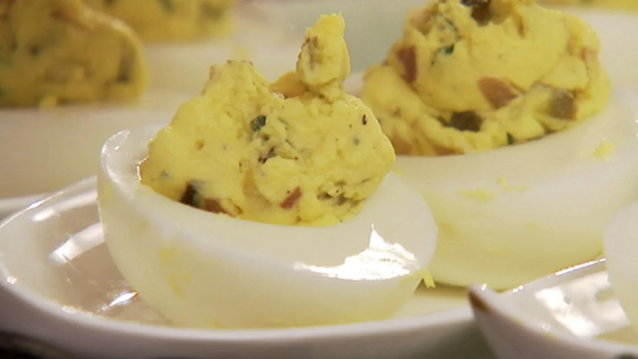 Tarragon Deviled Eggs