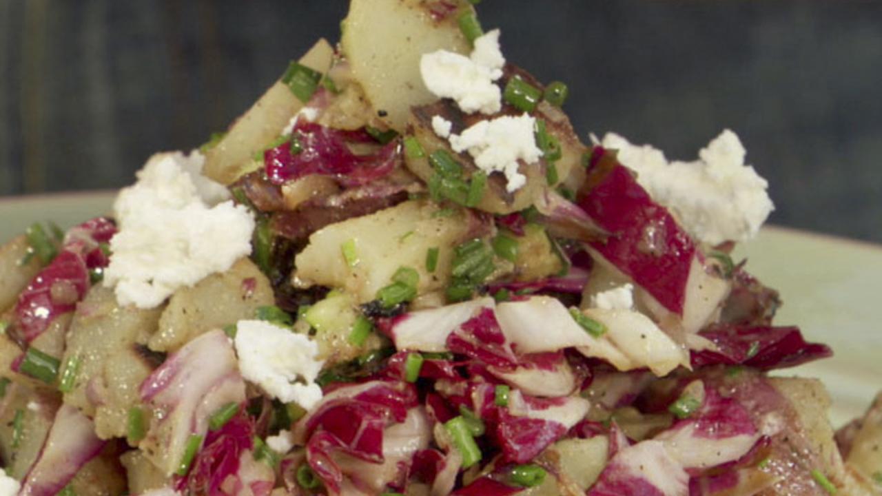 Potato, Zucchini & Goat Cheese