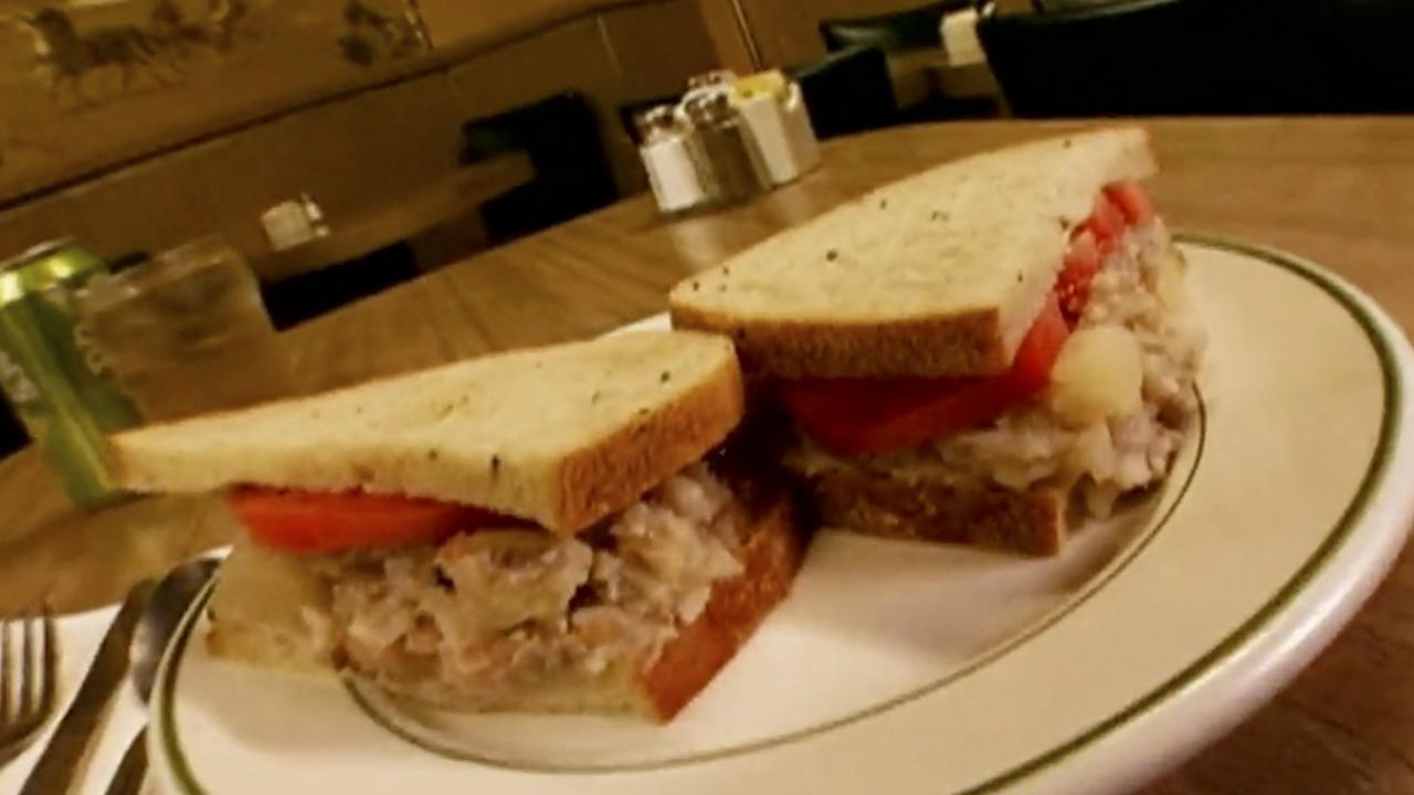 Chopped Herring Salad Sandwich