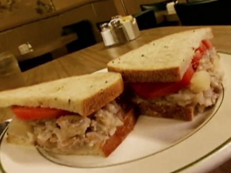 Chopped Herring Salad Sandwich