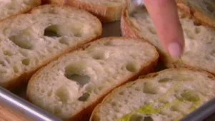 Apricot and Chicken Bruschetta