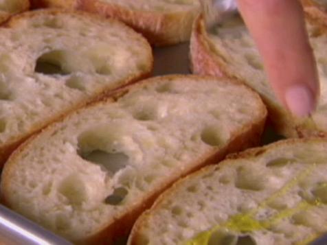 Apricot and Chicken Bruschetta