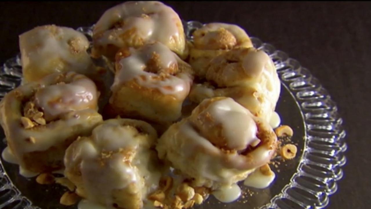 Hazelnut Cinnamon Rolls