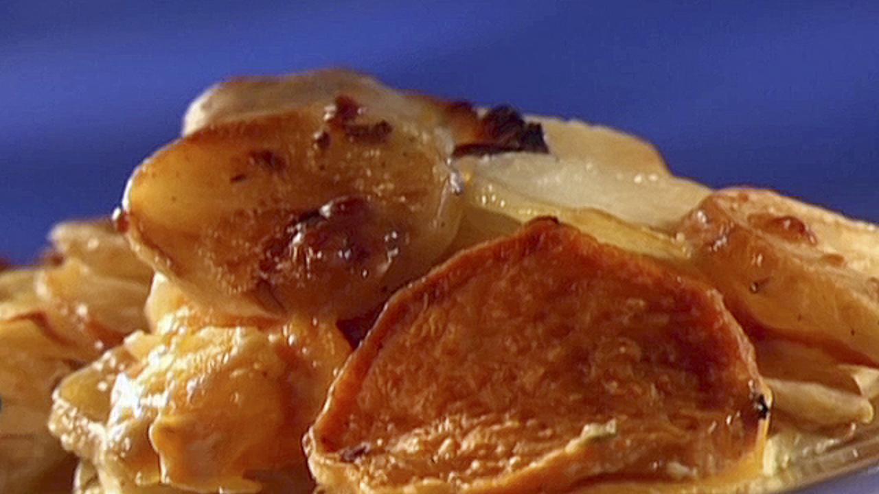 Cheesy Root-Vegetable Gratin