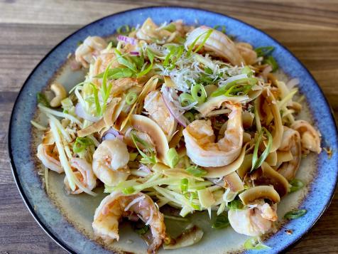 Coconut Mango Shrimp Salad