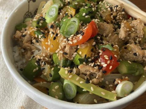 Vegetable and Chicken Sauté