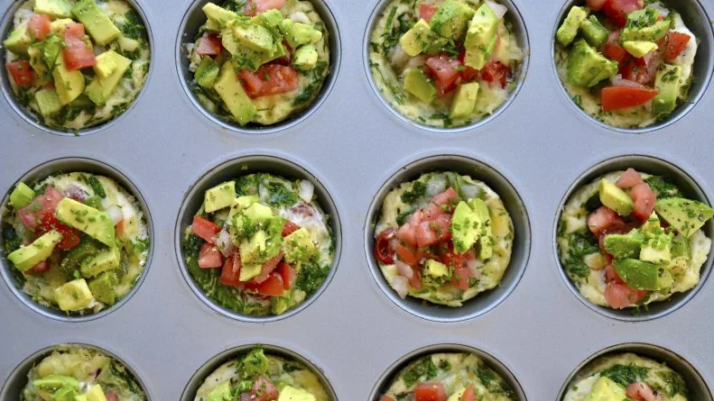 Kelly Senyei makes Freezer Friendly Egg White Muffins, as seen on Food Network Kitchen Live.