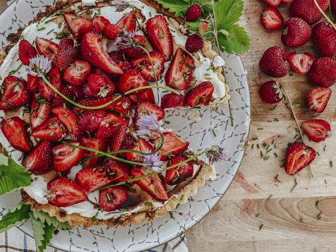 Savory Strawberry Tart