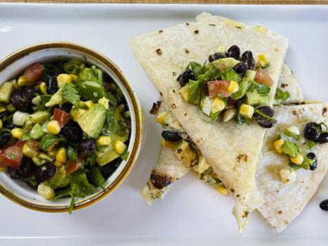 Cowboy Caviar Quesadillas
