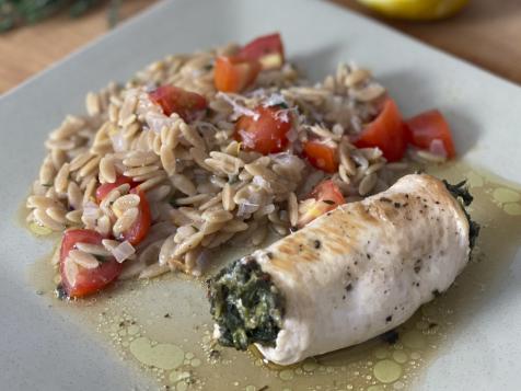 Chicken Florentine Roll-Ups