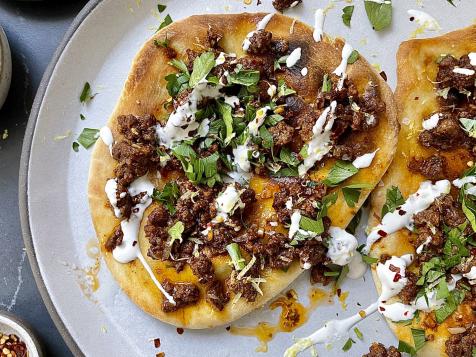 Spiced Beef Flatbreads