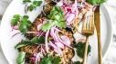 Sausage-Stuffed Poblanos