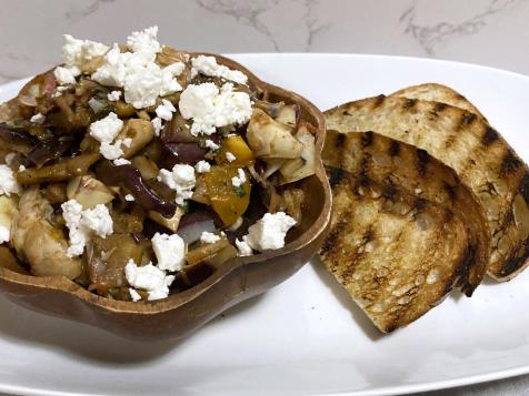 Grilled Vegetable Bruschetta